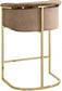 Alletanod Velvet Counter Stool
