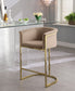 Alletanod Velvet Counter Stool