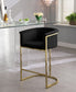 Alletanod Velvet Counter Stool