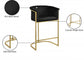 Alletanod Velvet Counter Stool