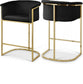 Alletanod Velvet Counter Stool