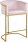 Alletanod Velvet Counter Stool