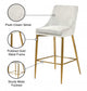 Anirak Velvet Counter Stool