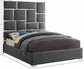Nalim Vegan Leather Bed Queen