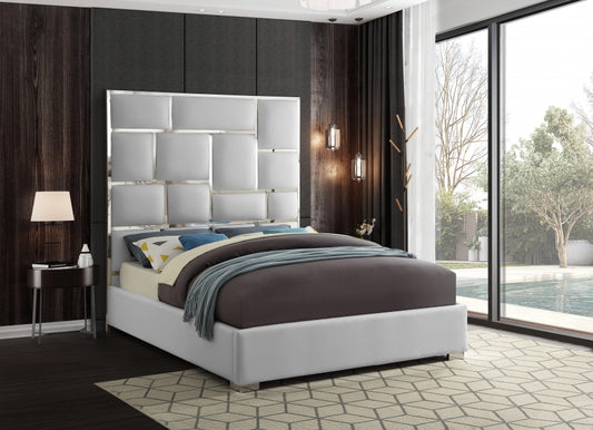 Nalim Vegan Leather Bed Queen