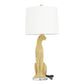 06233 Gold Polystone Table Lamp