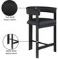 Oemor Vegan Leather Bar / Counter Stools