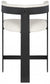 Oemor Vegan Leather Bar / Counter Stools