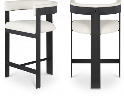Oemor Vegan Leather Bar / Counter Stools