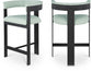 Oemor Vegan Leather Bar / Counter Stools