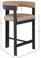 Oemor Vegan Leather Bar / Counter Stools