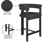 Oemor Boucle Fabric Bar / Counter Stools