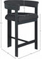Oemor Boucle Fabric Bar / Counter Stools