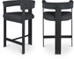 Oemor Boucle Fabric Bar / Counter Stools