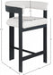 Oemor Boucle Fabric Bar / Counter Stools