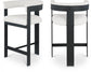 Oemor Boucle Fabric Bar / Counter Stools