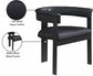 Oemor Vegan Leather Dining Chair