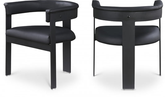 Oemor Vegan Leather Dining Chair