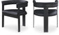Oemor Vegan Leather Dining Chair