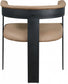 Oemor Vegan Leather Dining Chair