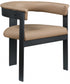 Oemor Vegan Leather Dining Chair