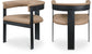 Oemor Vegan Leather Dining Chair