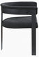 Oemor Boucle Fabric Dining Chair