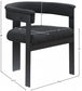 Oemor Boucle Fabric Dining Chair