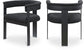 Oemor Boucle Fabric Dining Chair
