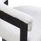 Oemor Boucle Fabric Dining Chair