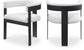 Oemor Boucle Fabric Dining Chair