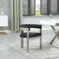 Oemor Vegan Leather Dining Chair