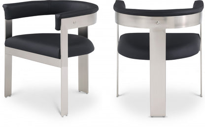 Oemor Vegan Leather Dining Chair