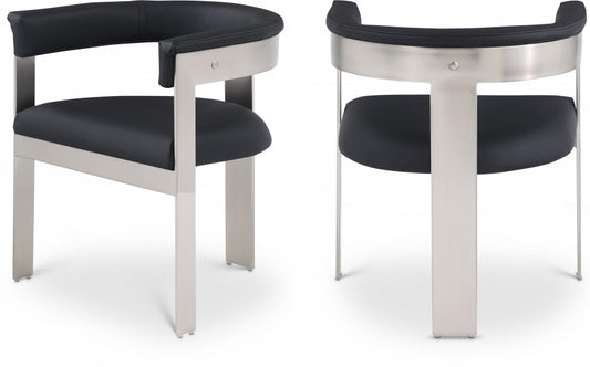 Oemor Vegan Leather Dining Chair