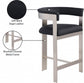 Oemor Vegan Leather Bar / Counter Stools