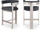Oemor Boucle Fabric Bar / Counter Stools