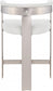 Oemor Boucle Fabric Bar / Counter Stools