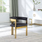 Oemor Vegan Leather Dining Chair