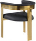 Oemor Vegan Leather Dining Chair