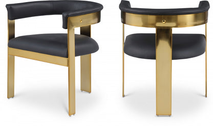 Oemor Vegan Leather Dining Chair