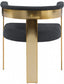 Oemor Boucle Fabric Dining Chair