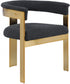 Oemor Boucle Fabric Dining Chair