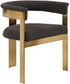 Oemor Boucle Fabric Dining Chair