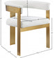 Oemor Boucle Fabric Dining Chair