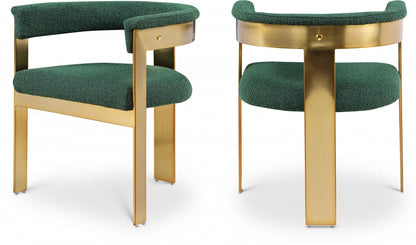 Oemor Boucle Fabric Dining Chair