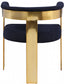 Oemor Boucle Fabric Dining Chair