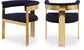 Oemor Boucle Fabric Dining Chair