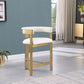 Oemor Vegan Leather Bar / Counter Stools