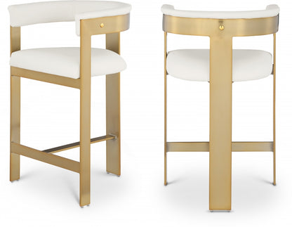 Oemor Vegan Leather Bar / Counter Stools