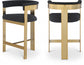 Oemor Boucle Fabric Bar / Counter Stools
